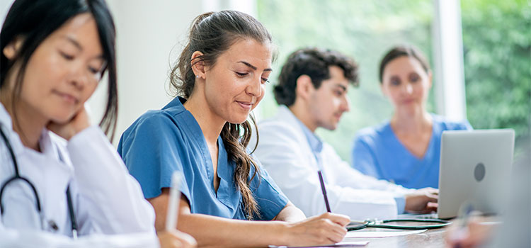 nurses taking licensure exam