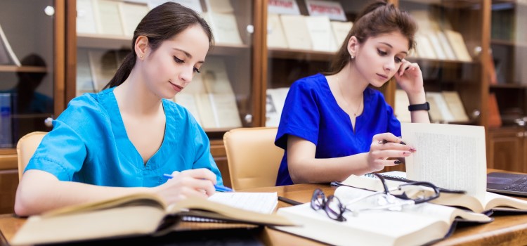 Nurses keeping up with their continuing education requirements